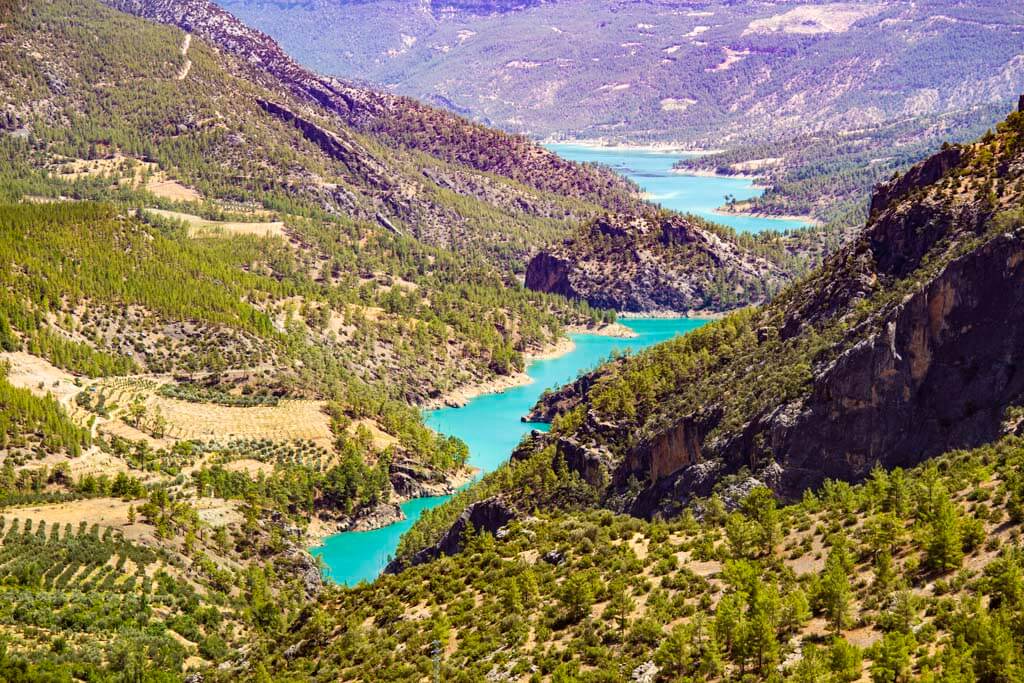 gezende camping dam ermenek paragliding